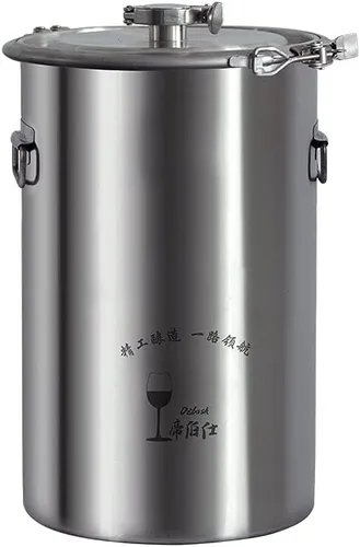 60L 304/316 Nuevo barril de fermentación de acero inoxidable barril fermentador de barril de vino autoferizado vino sellado equipo de fabricación de