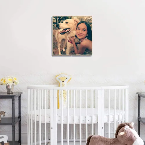 Miniatura 3 de Pintura de diamante personalizada con sus fotos, cuadrada, kits de pintura de diamante personalizados para adultos, con su propia imagen