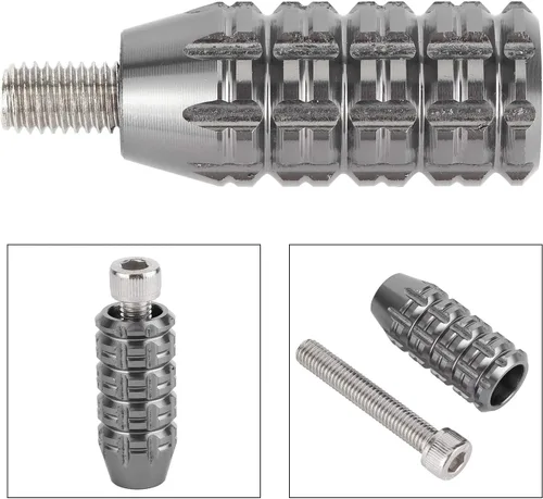 Miniatura 4 de Pedal de palanca de cambios para motocicleta, ampliadora de motocicleta, pedal de cambio, accesorio de repuesto para Street Scrambler T100 (gris)