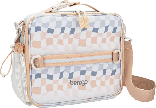 Miniatura 31 de Bentgo Kids Prints Lunch Bag - Double-Insulated, Reusable, for Kids 3+, Adjustable Strap; Holds Lunch Box/Water Bottle/Snacks; Easy-Clean