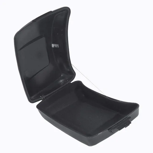 Miniatura 3 de TCT-MOTORPARTS Caja de cola de equipaje de viaje de motocicleta cortada de 10.7 pulgadas para Harley Touring 2014-2025 Road King Glide Street Glide