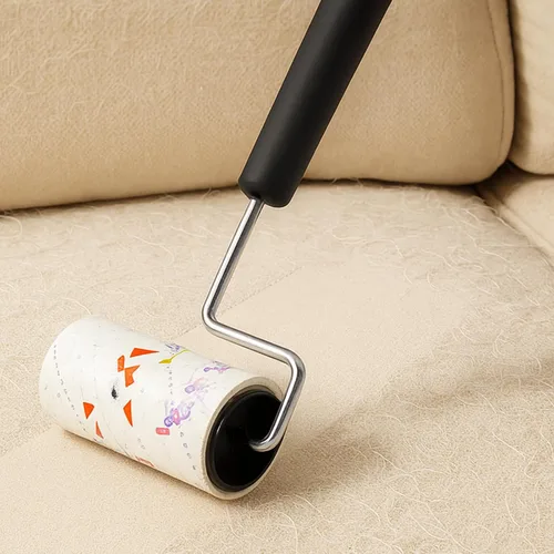 Miniatura 8 de Rodillos de pelusa de 1350 hojas para removedor de pelo de mascotas, removedor de pelusa extra adhesivo para ropa, rodillo de pelusa de pelo