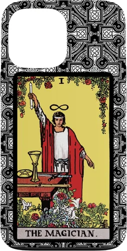 Miniatura 23 de iPhone 13 Pro Tarot Card Mago Celta Cruz para el Tarot Lector de Cartas