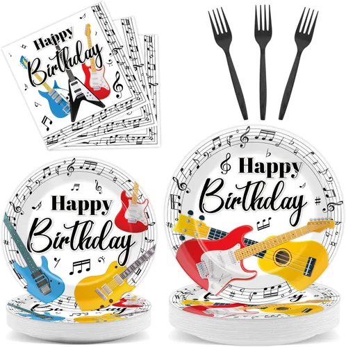 Miniatura 47 de gisgfim 96 piezas de suministros para fiesta de cumpleaños con tema de animales de granja, vajilla de granero, primer cumpleaños, platos de papel