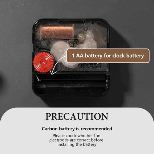 Miniatura 7 de Reloj de pared moderno para sala de estar, reloj de pared decorativo grande, reloj creativo silencioso que funciona con pilas, arte de pared