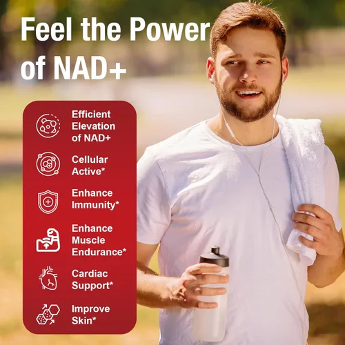 Miniatura 4 de Suplemento liposomal NMNH gomitas de 1000 mg - Suplemento NAD para aumentar NAD+ para hombres y mujeres - Mezcla de ribósido de nicotinamida