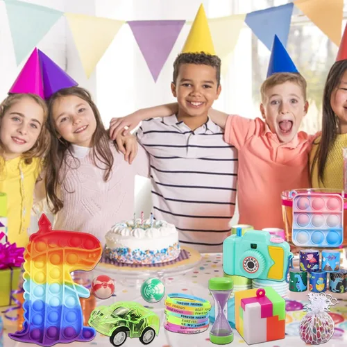 Miniatura 6 de 1000 piezas de recuerdos de fiesta para niños, juguetes para ansiedad a granel, juguetes de regalo de cumpleaños, rellenos de calcetines inquietos
