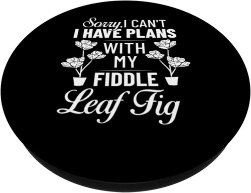 Miniatura 2 de Fiddle Leaf Fig Ficus Lyrata Care Tree Plant Soil Indoor PopSockets Swappable PopGrip