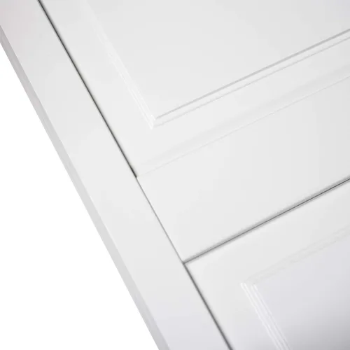 Miniatura 8 de Puerta de armario Kimberly Bay, plegable en dos, con 6 paneles, estilo y calidad, color blanco