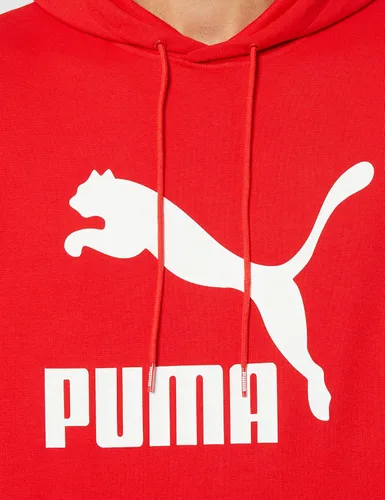 Miniatura 3 de PUMA Sudadera clásica con capucha para hombre, Blanco