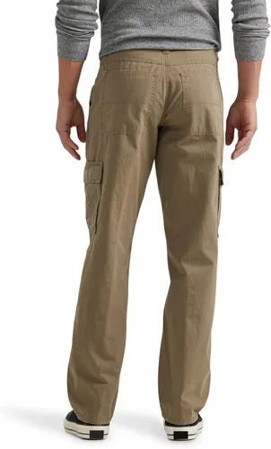 Miniatura 2 de Wrangler Authentics - Pantalón cargo de pierna recta y ajuste holgado para hombre