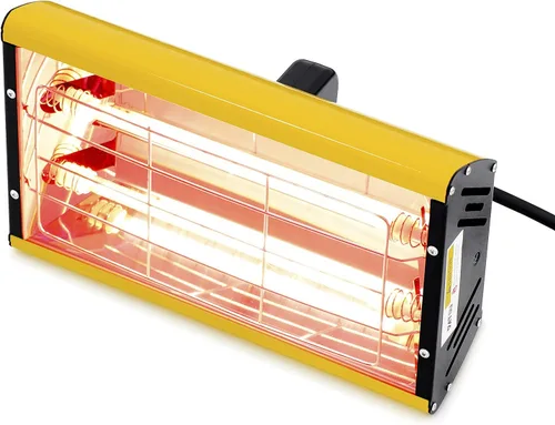 DATOUBOSS Lámpara portátil de curado de pintura por infrarrojos 2000w Lámpara de horneado de pintura por infrarrojos de mano Luz de calentamiento