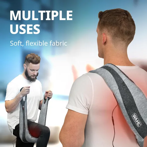Miniatura 6 de Wahl Masajeador corporal con calor, nodos de masaje shiatsu, alivio calmante del dolor para cuello, espalda, hombros y piernas, elegible para FSA