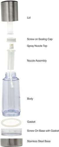 Miniatura 5 de Norpro Pulverizador de acero inoxidable/Mister