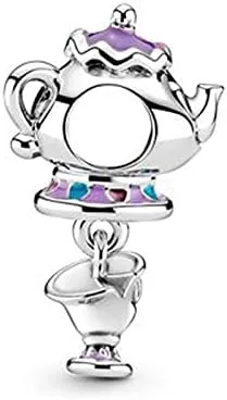 Miniatura 2 de LIGHTDOG 925 Sterling Silver Beads Charms fits Pandora Charm Bracelets for Woman Cartoon Avatar Dangle Pendant BeadGirl Jewelry Beads Gifts for