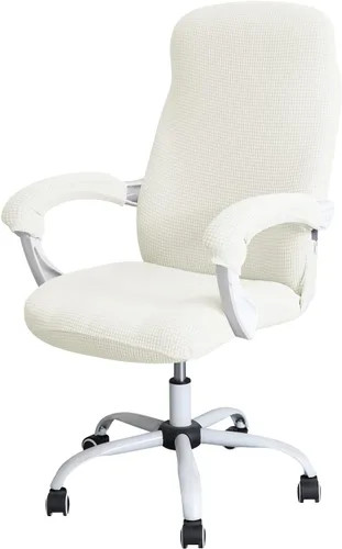 Miniatura 56 de Forcheer - Fundas elásticas para reposabrazos de silla de oficina, resistentes al agua, de Spandex y Jacquard, para sillas de oficina y computadora