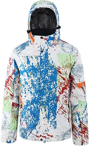 Miniatura 22 de HOTIAN Mens Ski Jackets Waterproof Snowsuits Insulated Outdoor Winter Coats