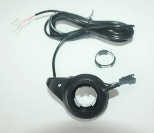 Miniatura 5 de 24 V/36 V/48 V bicicleta eléctrica E-Bike Pulgar Control de velocidad del acelerador Twist Gas Acelerador Scooter Accelerator Pulgar de base simple