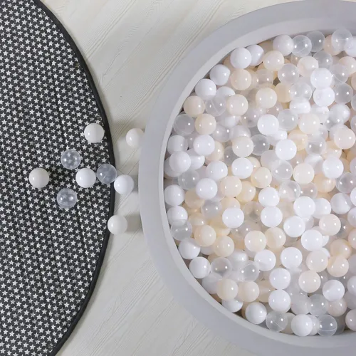 GOGOSO Pelotas de juego de bolas de plástico para bebés, niños y niñas, decoración de casa de juegos, piscina, diversión sin ftalatos, sin BPA, Un