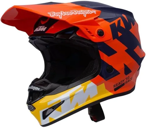 KTM Casco Niños GP Naranja/Azul Marino UPW22001140X