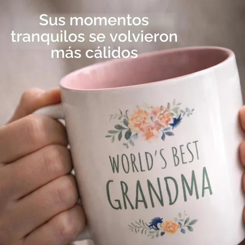 Miniatura 5 de Triple Gifffted Ideas de Regalo para la Mejor Abuela de Todos los Tiempos para Abuela de Nietos, Taza de Café y Calcetines de Nieto y Nieta