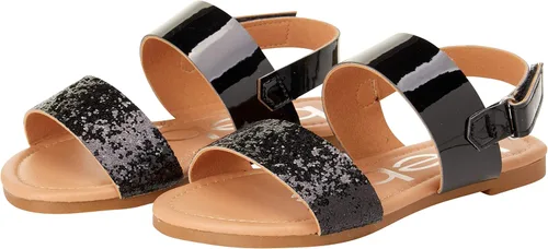 Miniatura 4 de bebe Sandalias para Niñas - Sandalias para Niñas Grandes y Niñas Pequenas con Correas de Cuero Duradero y Lentejuelas, Zapatos de Vestir de Verano