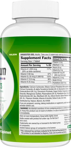 Miniatura 12 de Centrum Suplemento multivitamínico/multimineral para adultos con antioxidantes, zinc, vitamina D3 y vitaminas B, sin gluten, ingredientes sin OMG