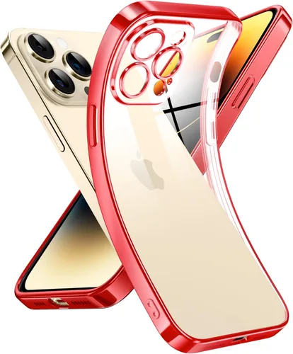Miniatura 115 de Supdeal Funda transparente para iPhone 13 Pro, no amarillea, protección de cámara, probada en caídas de grado militar, transparente, a prueba