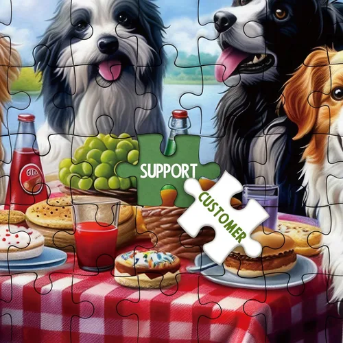 Miniatura 7 de Rompecabezas divertidos de comida para perros para adultos, 1000 piezas de naturaleza, coloridos rompecabezas de árbol de flores, hermoso