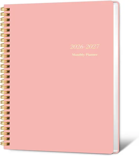 Miniatura 8 de KMQOY Agenda mensual 2026-2027, calendario 2026 de 24 meses, enero 2026 a diciembre 2027, 7.5 x 10 pulgadas, calendario personal