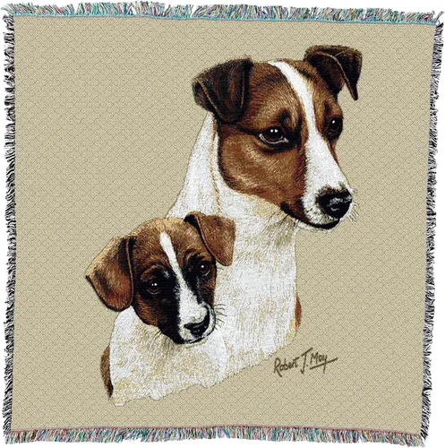 Miniatura 11 de Pure Country Weavers Airedale Terrier - Manta cuadrada de regazo por Robert May - Grupo Terrier, regalo para los amantes de los perros, manta
