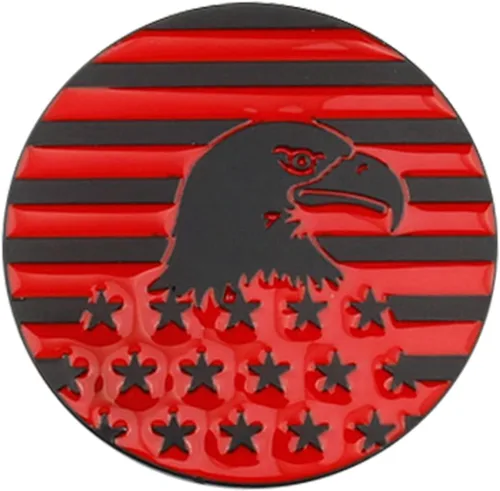 Miniatura 6 de Emblema de letras 4 x 4, insignia de metal para automóvil estilo bandera de Estados Unidos, compatible con Jeep Wrangler Cherokee y varios autos