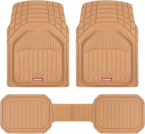 Miniatura 18 de Motor Trend 943-GR FlexTough Defender - Tapetes de piso para coche de próxima generación con contorno profundo y resistentes para coche, SUV, camión