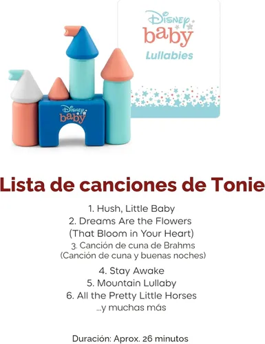 Miniatura 6 de Tonies Disney Canciones de Cuna para Bebés - Figura de Juguete de Audio