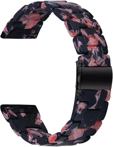 COOVS Correa de reloj inteligente Garmin Venu Sq Vivoactive 3/Vivomove HR/Forerunner 645 245 (color BLF, tamaño: 0.787 in, Vivoactive 3)