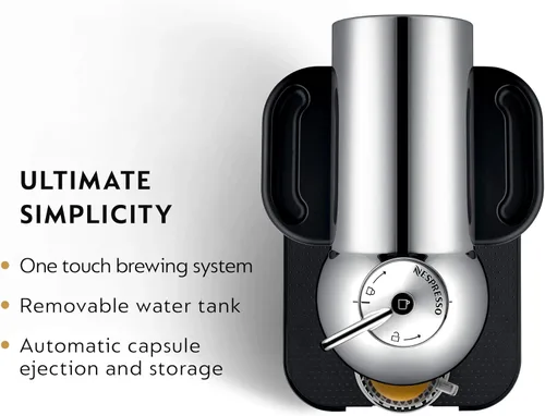 Miniatura 4 de Breville Nespresso Vertuo - Máquina de café y espresso, cromo y cápsulas VertuoLine, paquete variado de espresso, café espresso tostado medio