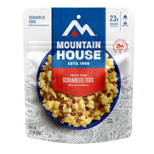 Miniatura 4 de Mountain House Lasaña de carne Alimentos liofilizados para acampar, 4 porciones, vida útil de 30 años, paquete de 2
