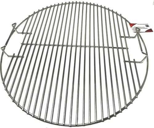 Aura Outdoor Products Rejilla de cocina de repuesto mejorada de acero inoxidable de 22 pulgadas para hervidor Weber, Bullseye Recteq de 22 pulgadas