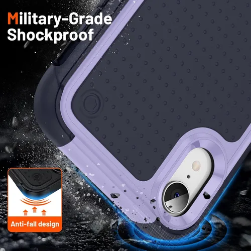 Miniatura 99 de Jeylly Funda para iPhone SE/Funda para iPhone 5S, Exterior de Plástico Duro que Absorbe Golpes + Interior de Silicona de Goma Defensor contra