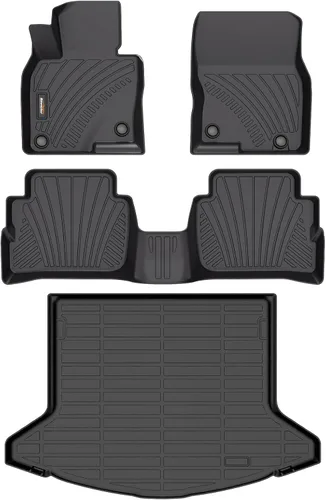 Miniatura 44 de Alfombrillas y forro de carga para Jeep Grand Cherokee L 2021-2025 (solo para 6 plazas sin consola central), alfombrillas de automóvil TPE para todo