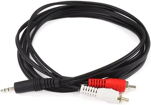Miniatura 4 de Cable de audio estéreo macho a doble RCA macho (derecho e izquierdo), 6 pies - Paquete de 3