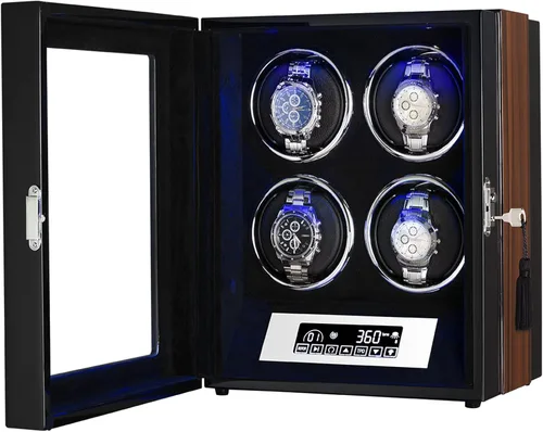 Miniatura 2 de Watch Winder Automatic Watches Storage Box Automatic Watches for Both Men and Womens Watches with Silent Motor.