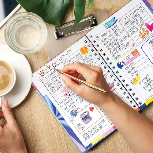 Miniatura 3 de Diario de gratitud basado en la fe con versículos de las Escrituras y citas inspiradoras, diario inspirador diario sin fecha de 52 semanas