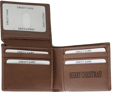 Miniatura 2 de Carteras personalizadas para hombres regalos personalizados para hombres cartera personalizada para hombres cuero de grano completo grabado