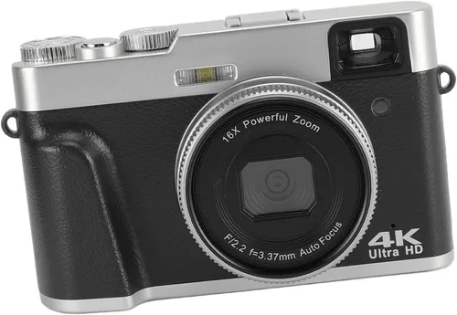 Miniatura 3 de Cámara digital 4K para fotografía, cámara de vlogging de 48 MP, cámara de video con zoom digital 16X, cámara de viaje compacta de pantalla de 2.8