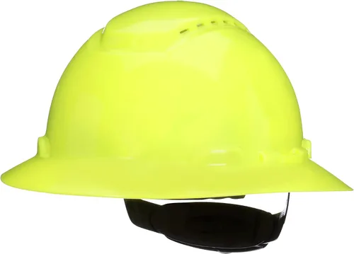 Miniatura 10 de 3M Hard Hat SecureFit H-800 Series Casco de seguridad estilo ala completa con sensor Uvicator, suspensión de trinquete de difusión de presión de 4