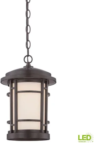 Miniatura 2 de Designers Fountain LED22434-BNB Barrister - Linterna colgante LED de 9 pulgadas