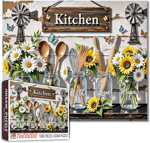 Miniatura 19 de Christal - Rompecabezas de 1000 piezas con diseño de iris blanco para adultos, con fondo celta, rompecabezas de 27 x 20 pulgadas, coloridos
