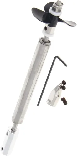 Miniatura 9 de Jutagoss Hélice del eje de transmisión para RC Boat L Eje de 5.118 in,Manga L80mm,Hélice D36mm para eje de motor de 0.157 in