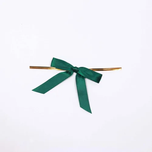 Miniatura 8 de Efavormart - 50 lazos de cinta preatados de satén verde esmeralda cazador de 3 pulgadas, cesta de regalo, decoración de bolsas de recuerdo